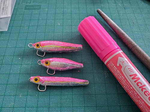 自作エギをグレードアップ - 早期退職で趣味ざんまい