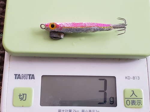 自作エギ とりあえず完成 - 早期退職で趣味ざんまい