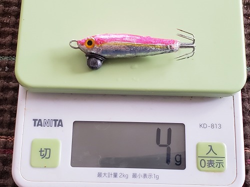 自作エギ とりあえず完成 - 早期退職で趣味ざんまい