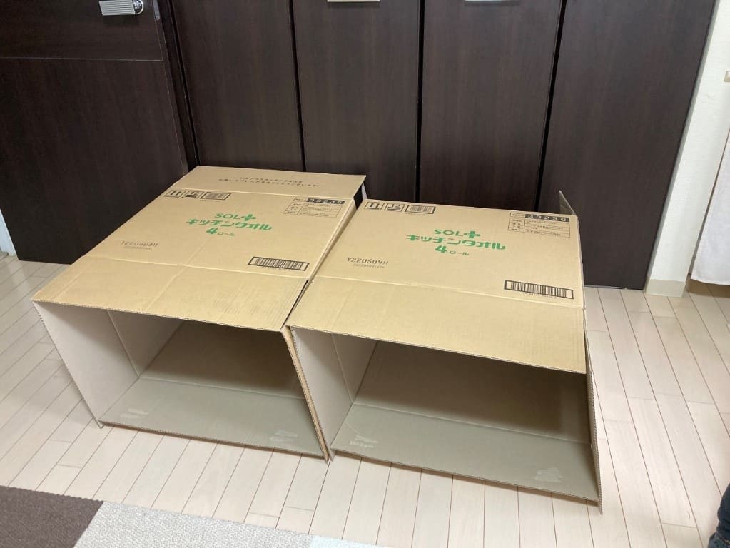 段ボールハウス　作り方