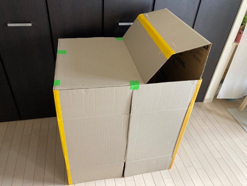 段ボールハウス　作り方