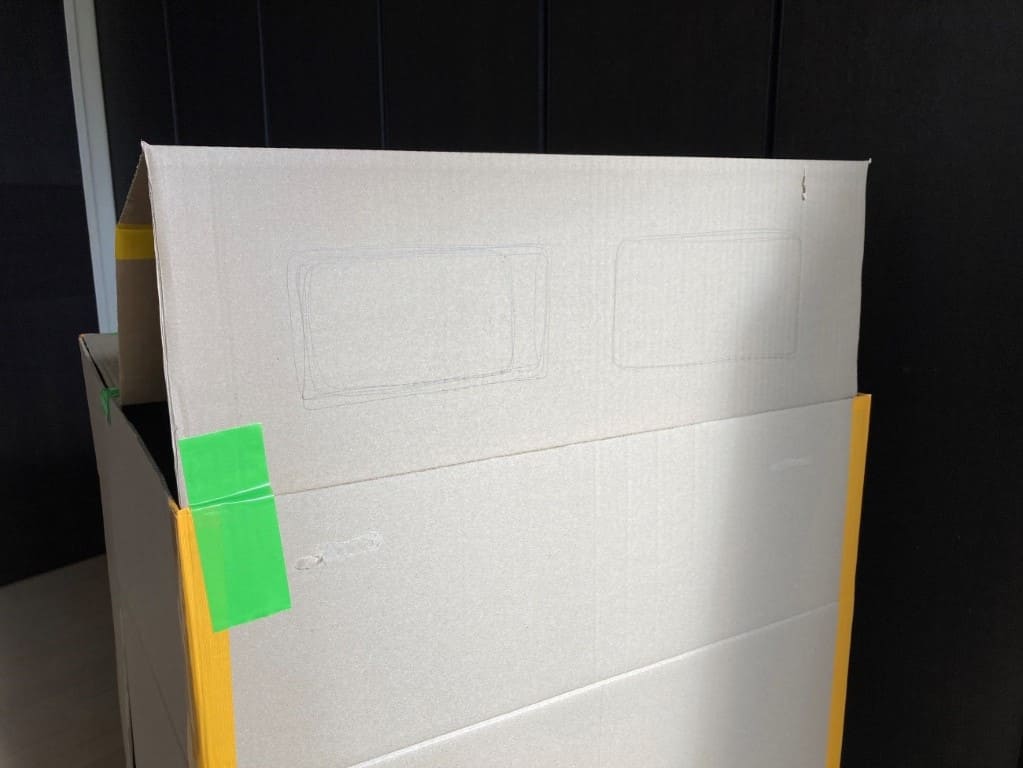 段ボールハウス　作り方