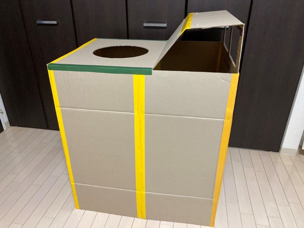 段ボールハウス　作り方