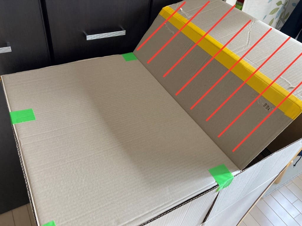 段ボールハウス　作り方