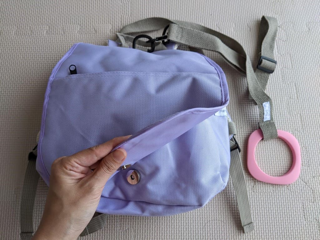 Haritiのハーネス付きベビーリュック　口コミ