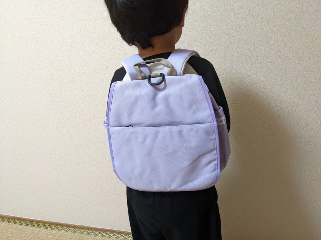 Haritiのハーネス付きベビーリュック　口コミ