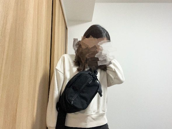 Hugoo ブラック リュックサックとポーチセット バックパック リュック