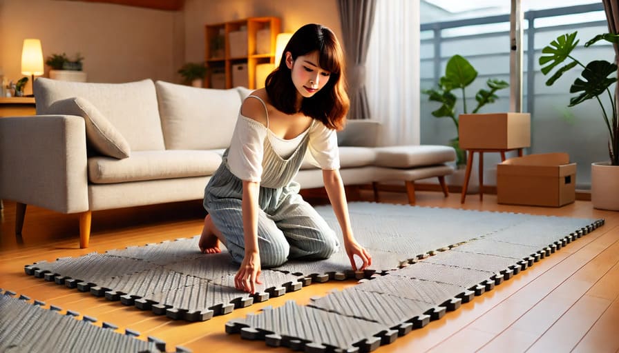 こたつ敷きふとん&ジョイントマット 使用期間半月 喫煙者なし 2週間後削除予定 ジョイントマットとこたつの組み合わせは問題ない？快適で安全な使い方