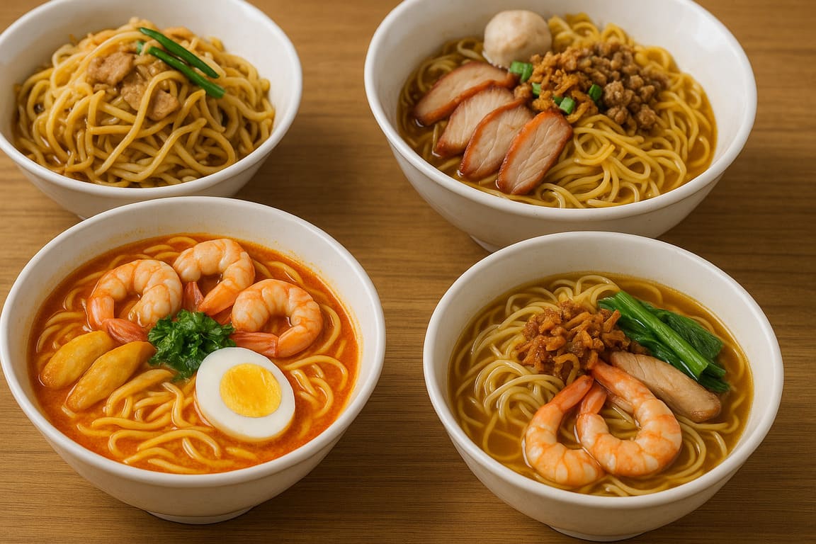 シンガポール 麺
