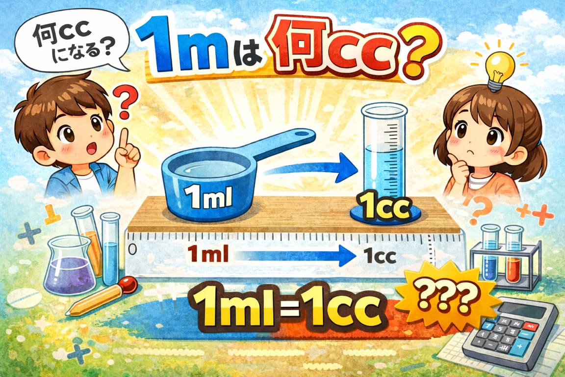 1ml 何cc