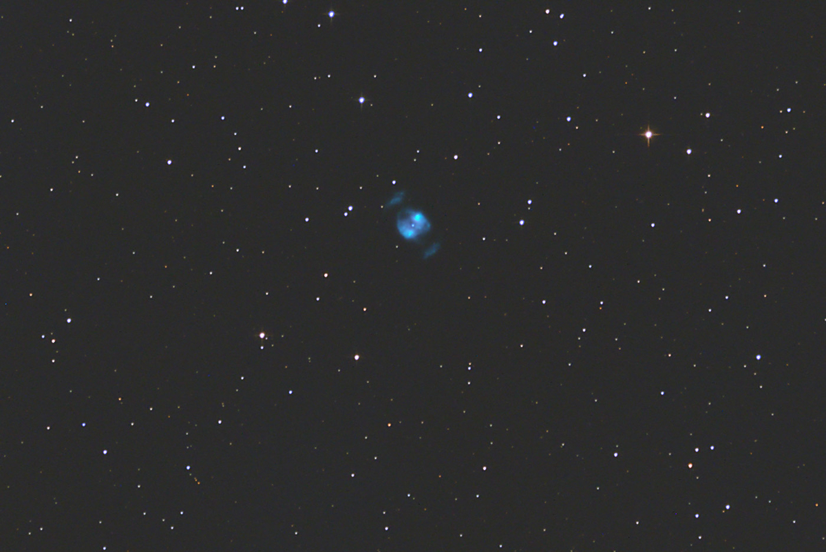 ふたご座の惑星状星雲ngc2372 C 7の星空周遊
