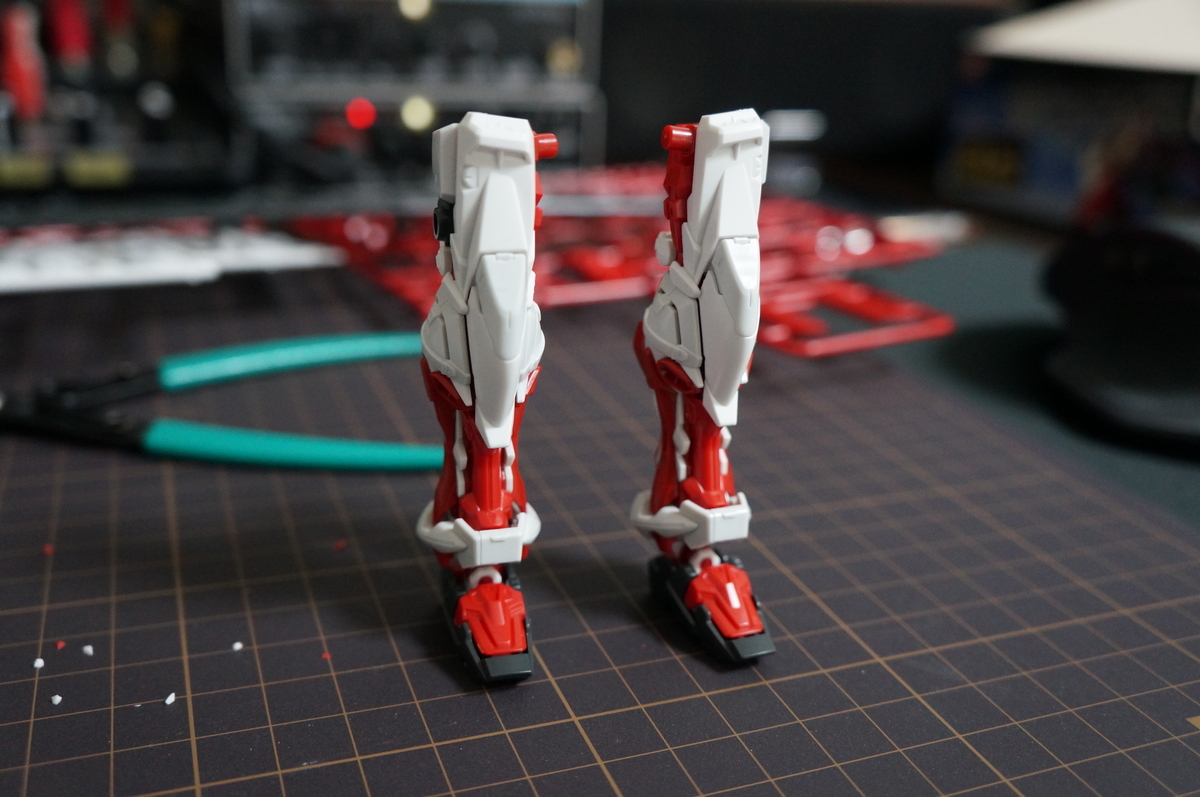 f:id:kerneln:20190707035157j ガンプラ,ガンダム,アストレイ,レッドフレーム,学生時代