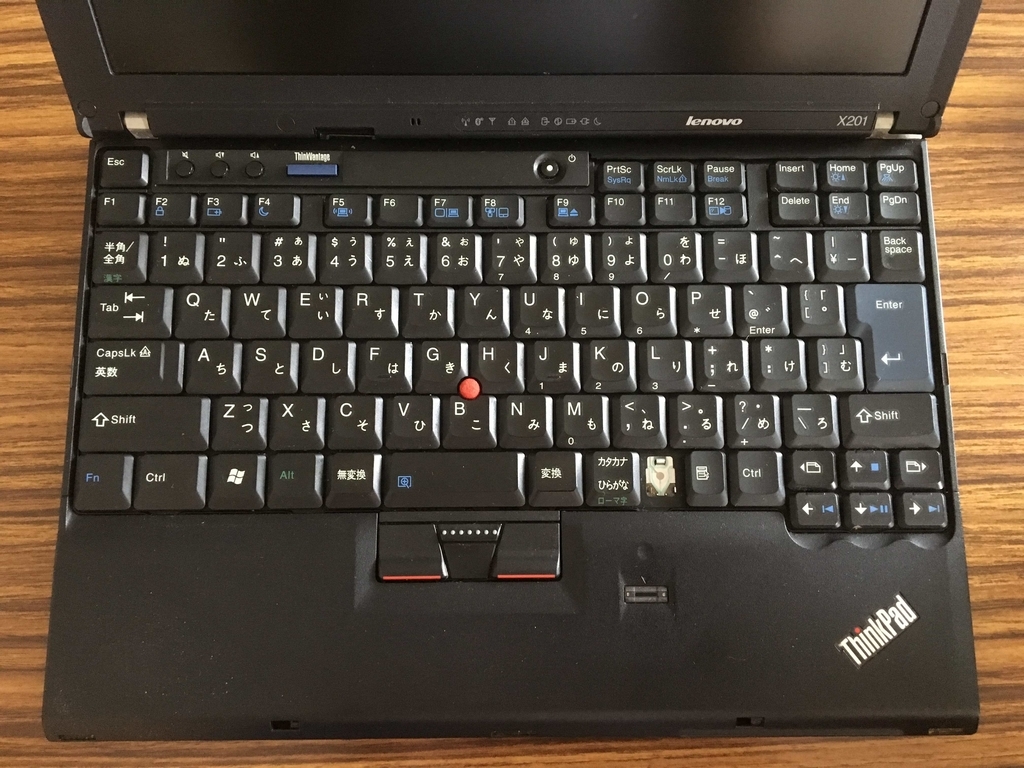 ノートパソコン ThinkPad X201引退 リサイクル手続きの方法 - 無線と