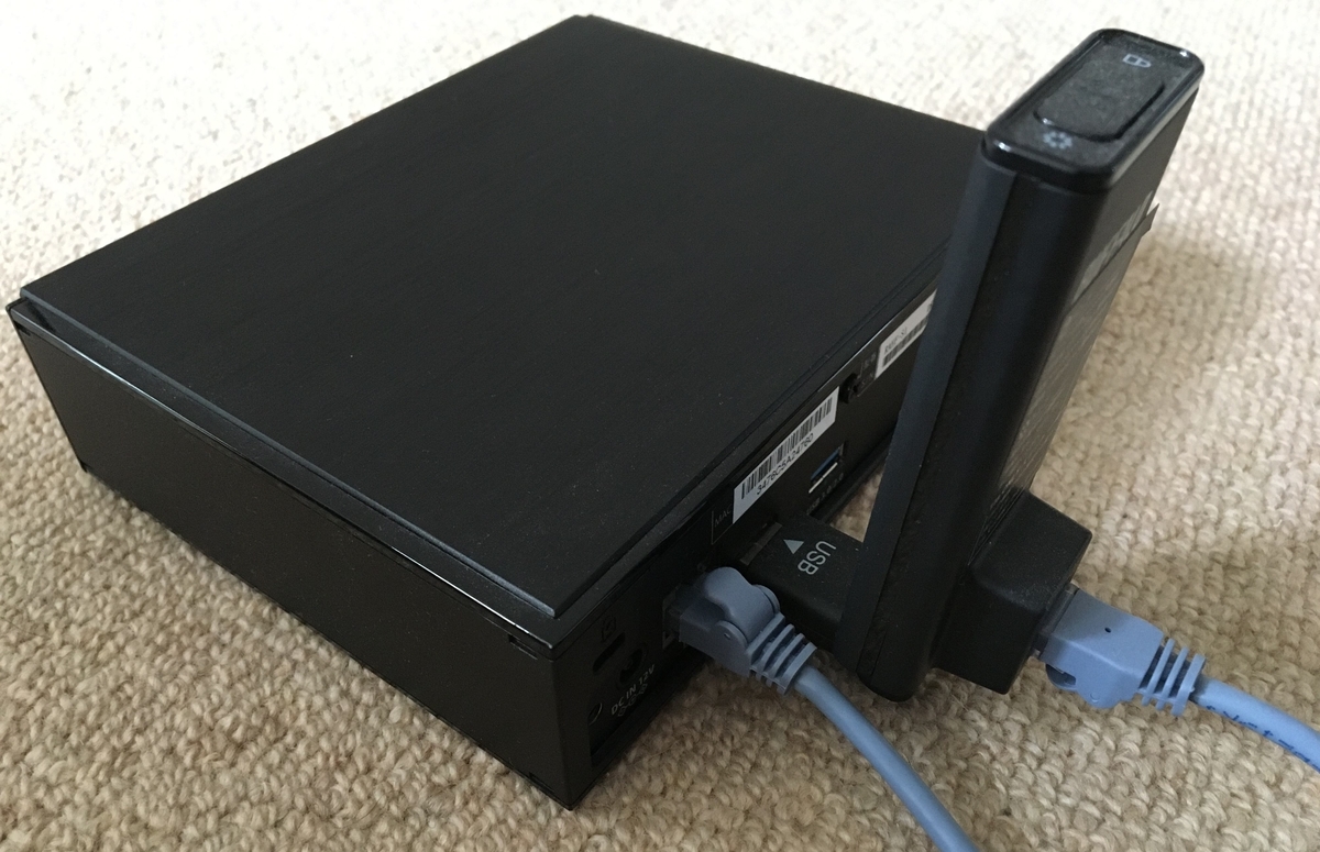 Soundgenic RAHF-S1(音楽用NAS) 無線LAN子機の電源をリニア電源に変更