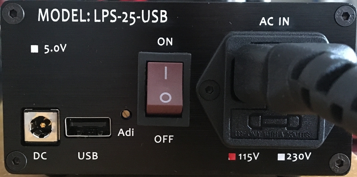 Soundgenic RAHF-S1(音楽用NAS) 無線LAN子機の電源をリニア電源に変更
