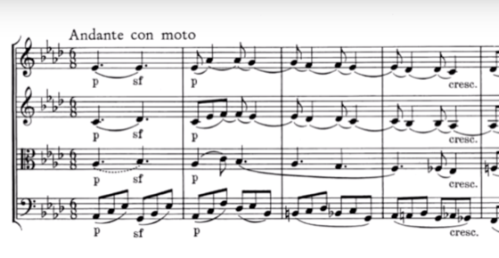 モーツァルト弦楽四重奏曲第16番嬰ホ長調K.428 - バイオリンと外宇宙の 
