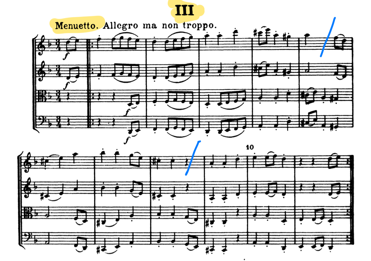 ハイドン 弦楽四重奏曲第76番「五度」第2〜3楽章 - バイオリンと外宇宙