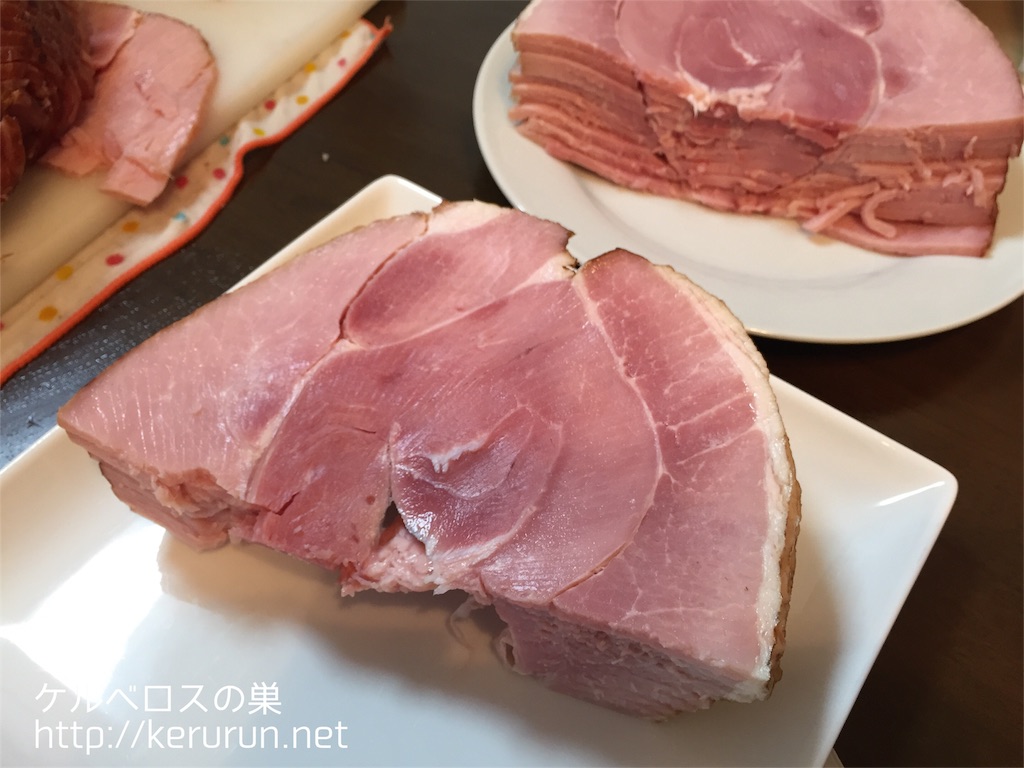 コストコのスパイラルハムを買ってみた 解体してみた 食べてみた 犬の日記 コストコのスパイラルハムを買ってみた 解体してみた 食べてみた 犬の日記