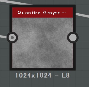 Substance Designer ノード Quantize / Quantize Grayscale フォトショップのポスタリゼーション ...
