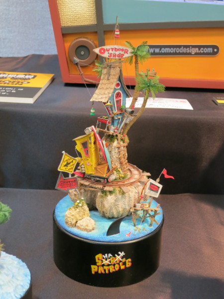 オモロなジオラマ展」モロホシアキヒロ ミニジオラマ展示会 - 軽便鉄模