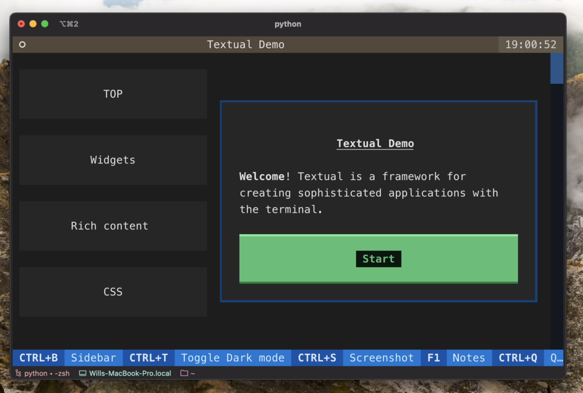 Python 用の TUI(Text User Interface)フレームワークを探しているなら!「Textual」 - ソフトウェア開発者 ...