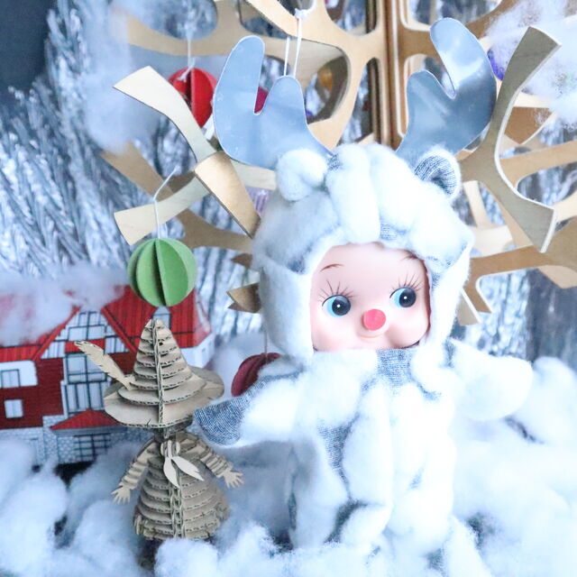 非売品レア☆大☆クリスマス☆サンタ&トナカイ☆キューピー 貴重】キューピー サンタとトナカイ クリスマス版 - メルカリ