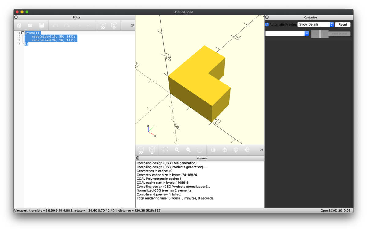Openscad Text Tutorial Key Chain OpenSCAD - keyの試したこと