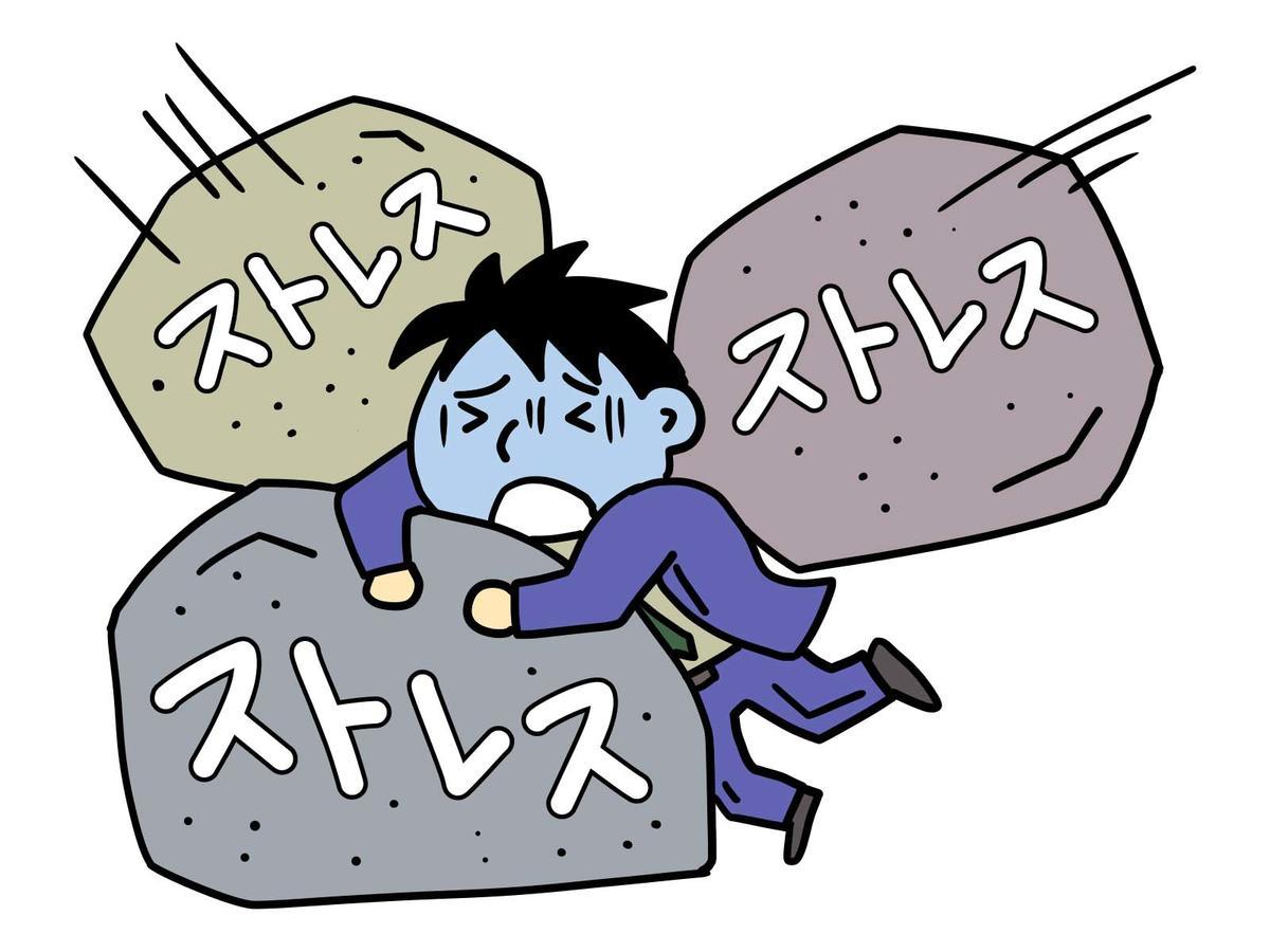 ストレスのイラスト