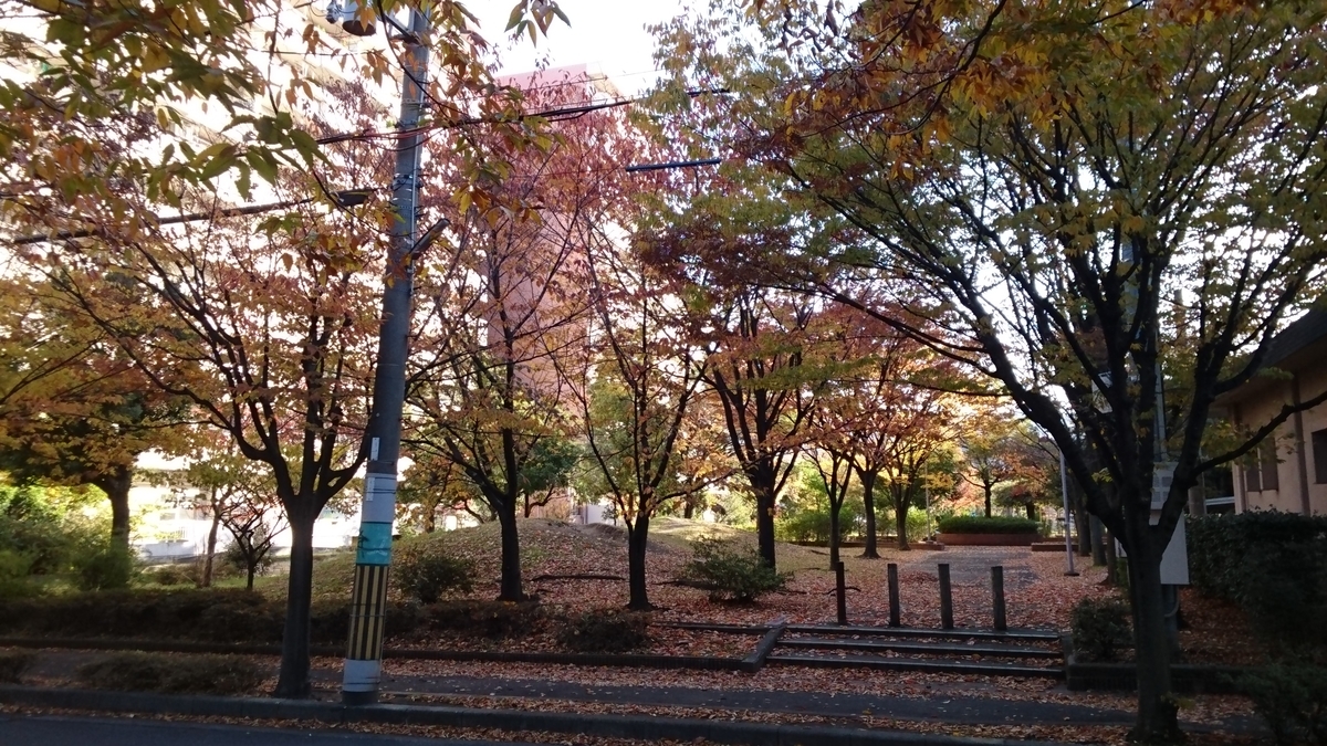 散歩道での秋の景色 厚狭吉亭日乗