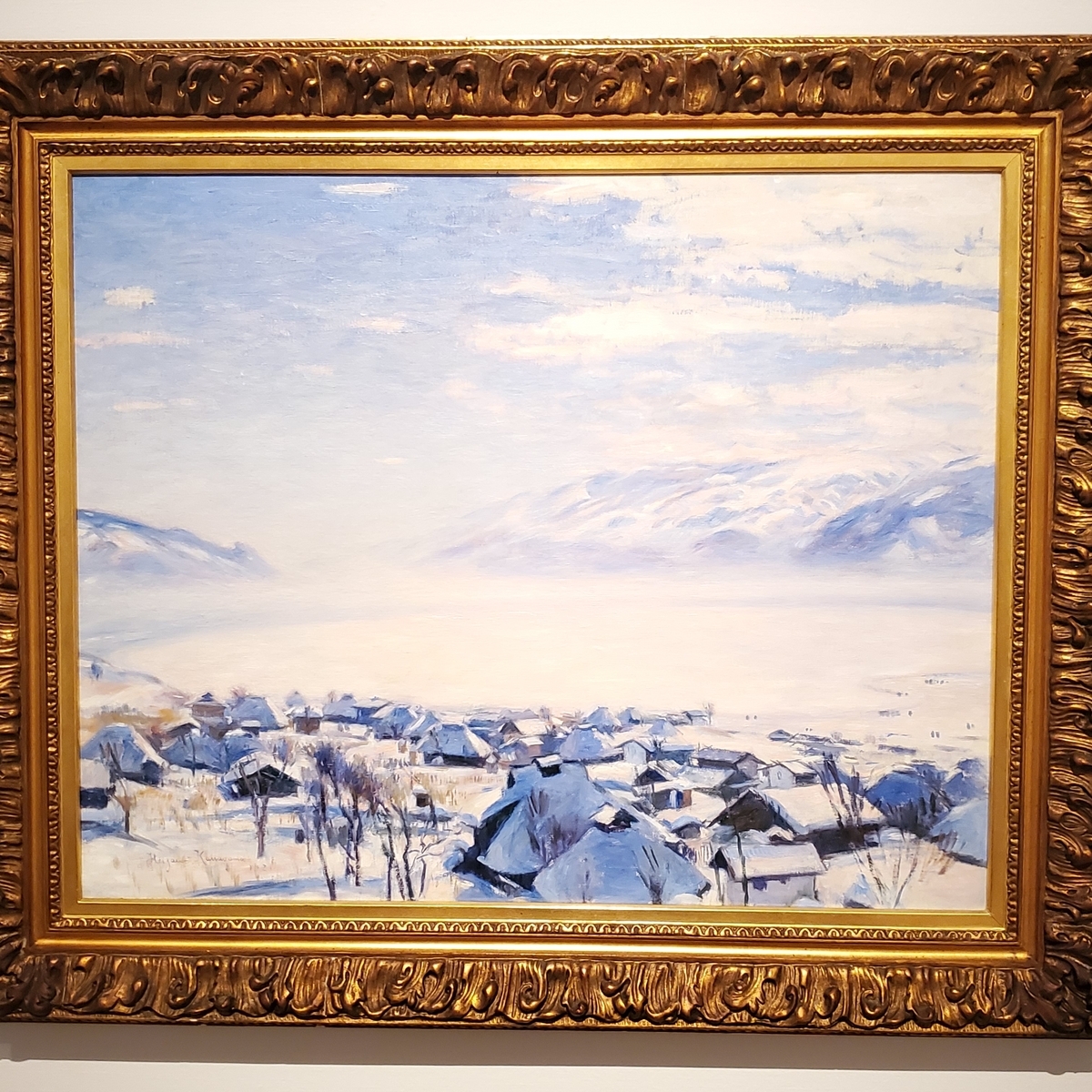 金山平三、昼のプラスピガル、希少な額装用画集より、美品、新品額装付 兵庫県立美術館・金山平三(かなやまへいぞう)展 - 厚狭吉亭日乗・神戸