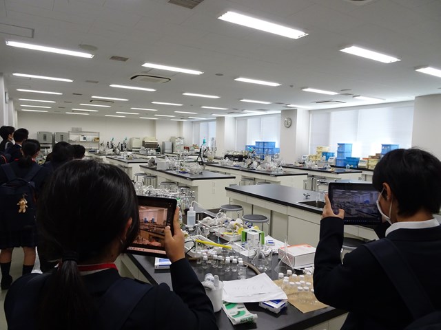 中1】八王子プロジェクト⑨ フィールドワーク「東京薬科大学