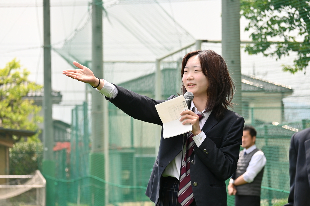 中学対面式が行われました - JUNIOR & SENIOR HIGH SCHOOL OF