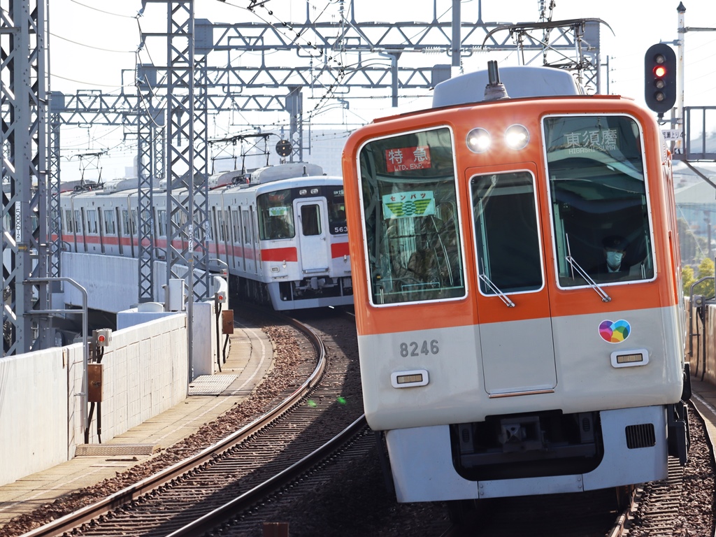 値引き‼️鉄道☆レア☆通票折返使用☆ 8239F,7866F,8235F出場試運転 – 実家のようなHANSHIN感