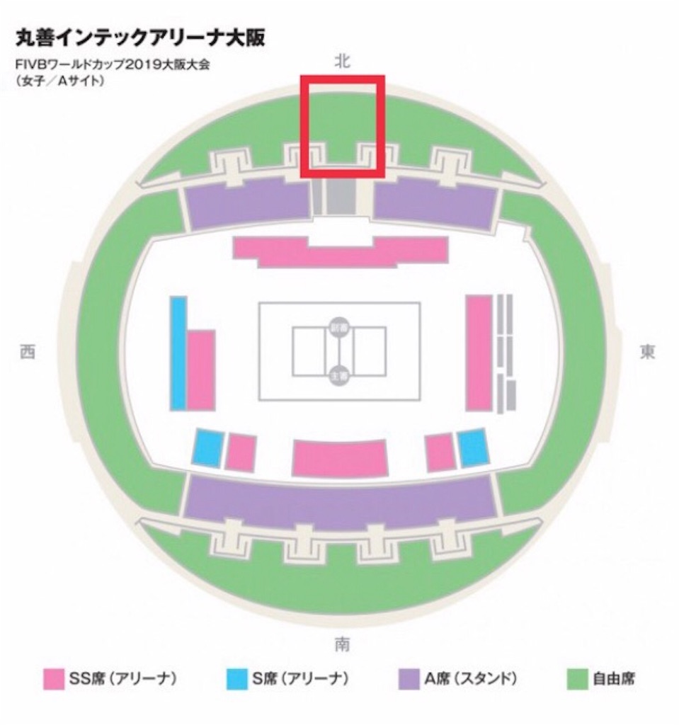 FIVBワールドカップバレー2019 大阪大会 備忘録 - 月花であり続けて FIVBワールドカップバレー2019 大阪大会 備忘録 - 月花であり続けて