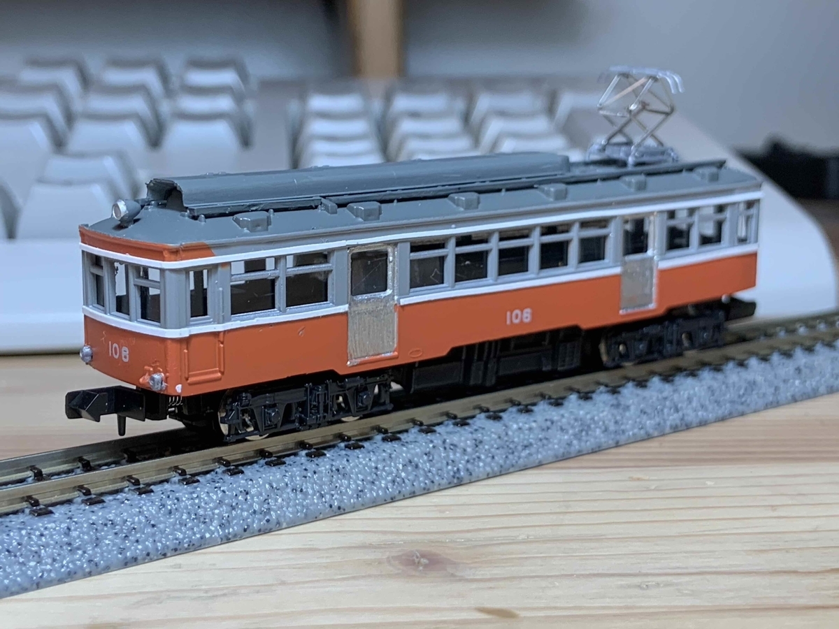 箱根登山鉄道モハ1・2形の製作④ - スライム工房(新築)