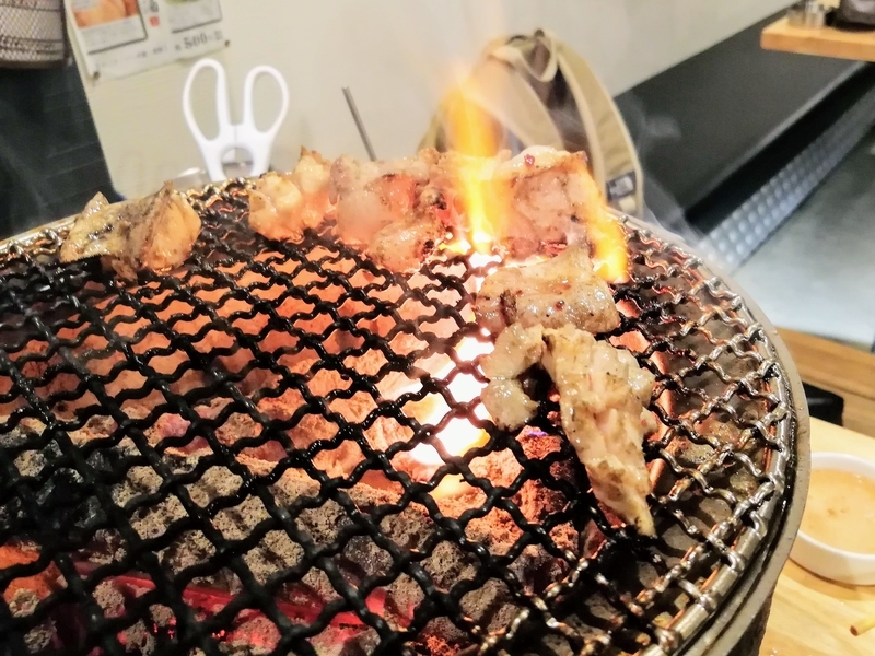 炭火七輪の大衆焼肉 手頃な価格で楽しめる 炭火庵 犇き堂 ひしめきどう 磨屋町 きび六