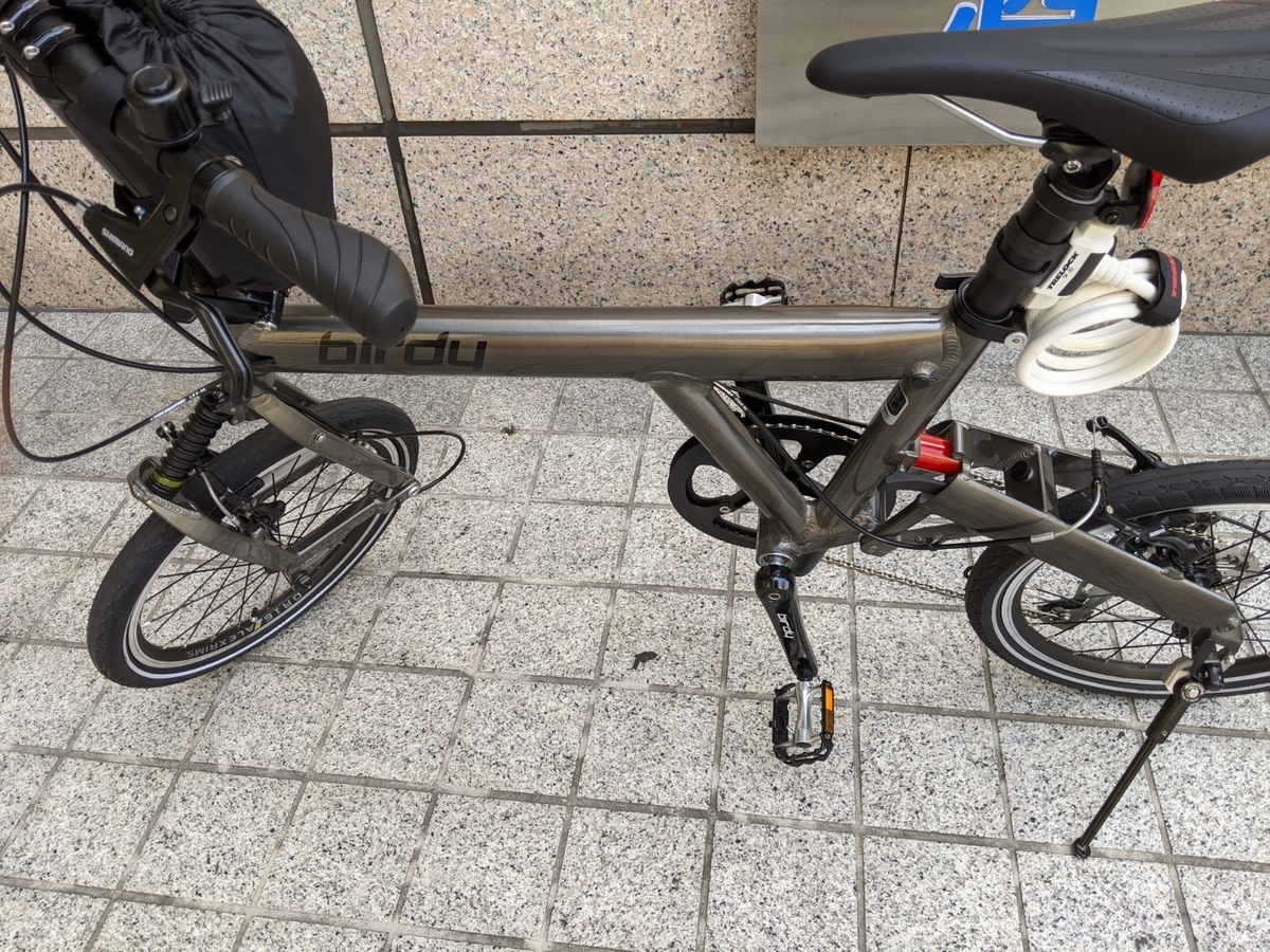 美品 低走行 Birdy bd-1 R&M 小径車 アルミ緑 2009年 ライズアンド