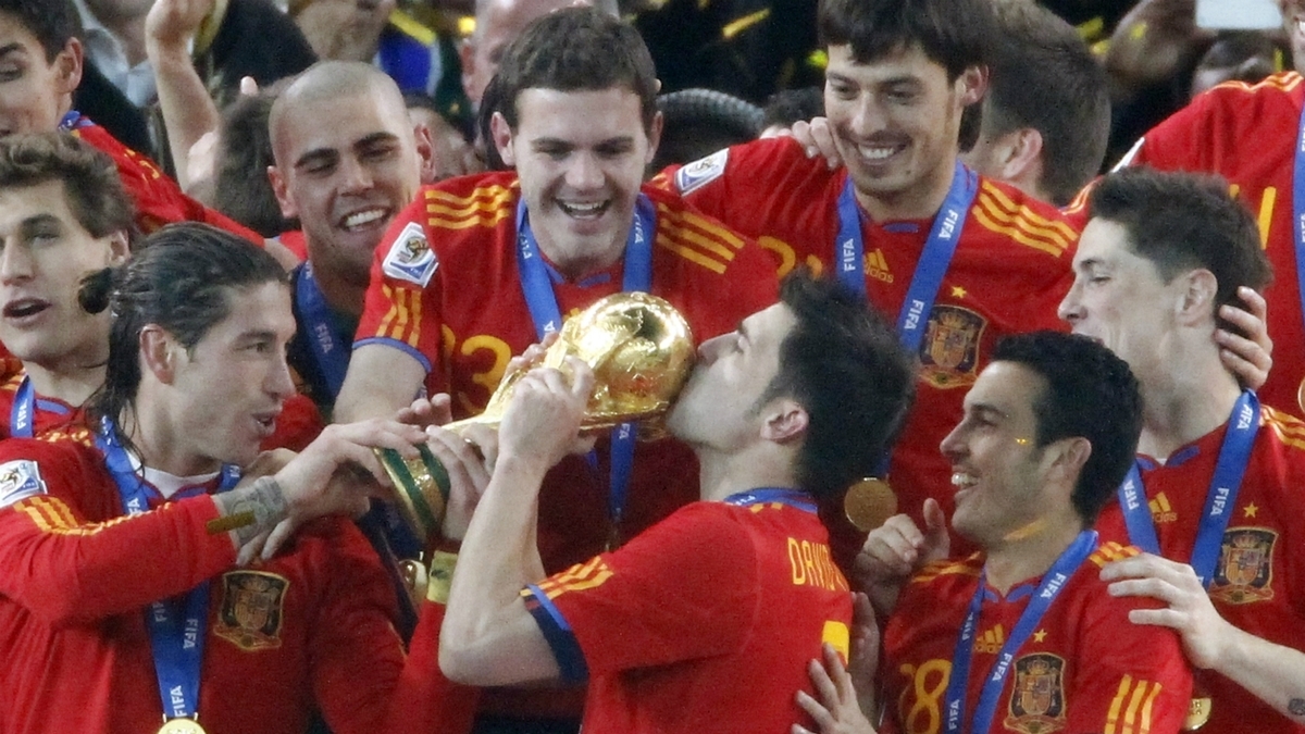 スペイン代表 A.イニエスタ /アウェイ/2010W杯決勝仕様 スペイン代表 ADIDAS ユニフォームショップ 2009-2010、2011
