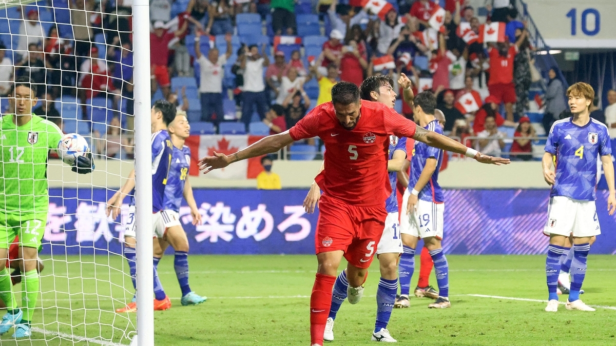日本vsカナダ 後々いい意味でターニングポイントにする為に サッカー きちのうすめ雑記