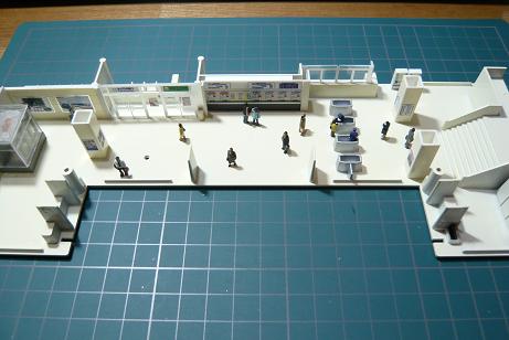 KATO高架駅舎の製作（7） - 交通綺談