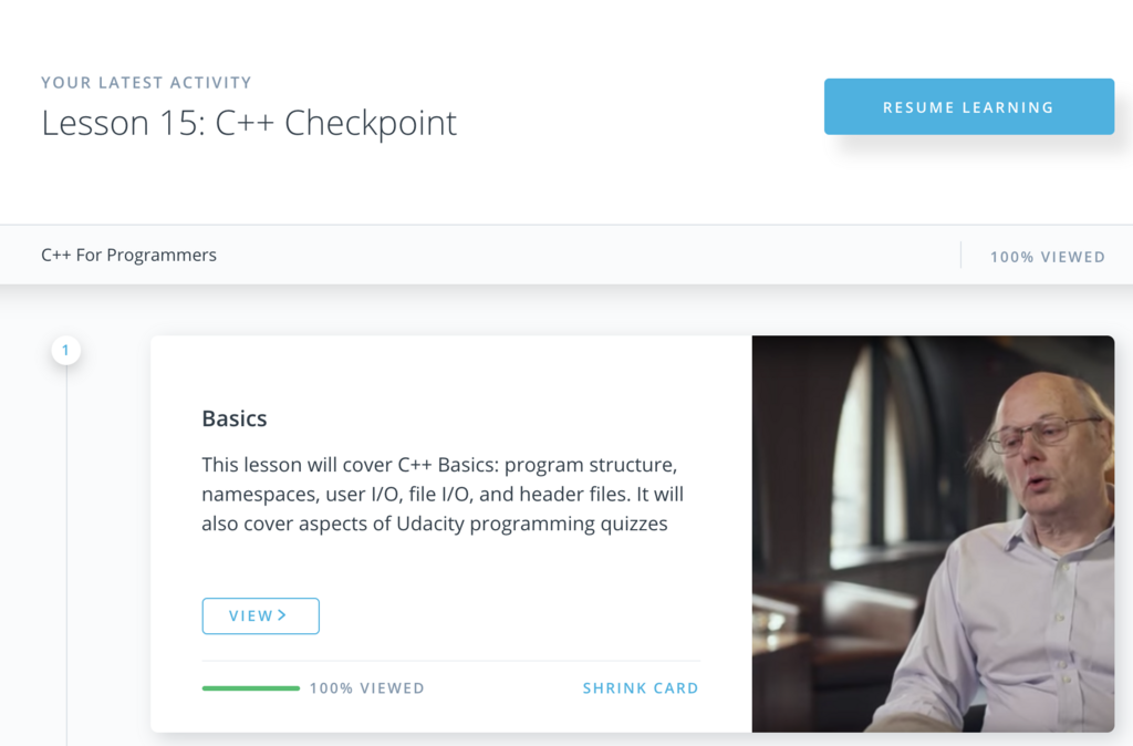 #Udacity でC++ For Programmersコースを修了した話とか - kdnakt blog