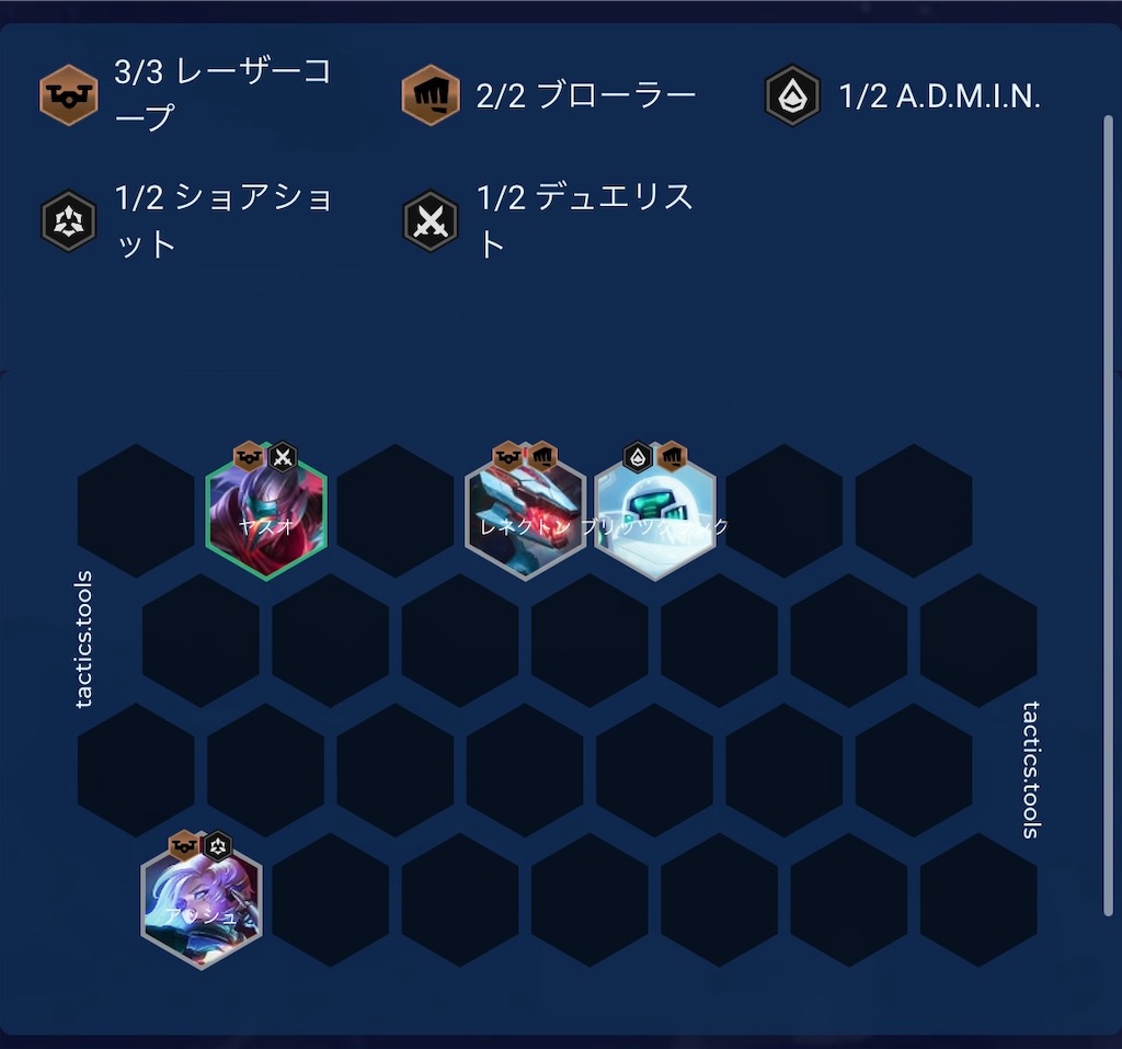 身内向け】初心者向けレザコリロール構成【tft set8.5 パッチ13.6