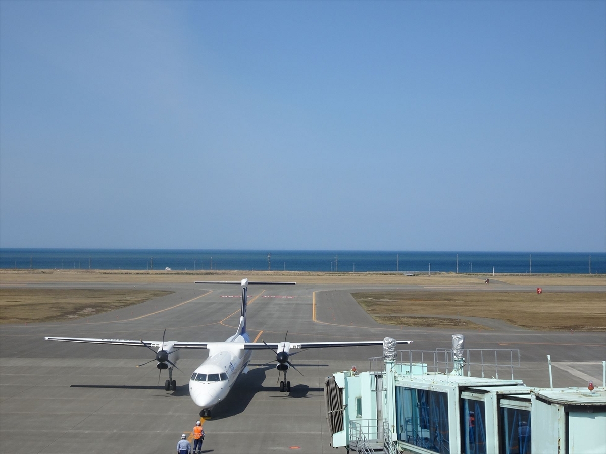 ANA YS-11 JA8668 ななつ YS-11A JA8772 ANK 丘珠ラストフライト (エントランスドア
