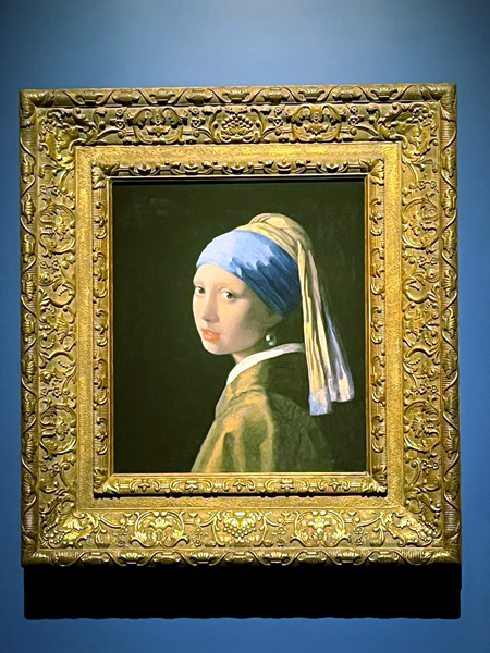 フェルメール「真珠の耳飾りの少女（青いターバンの少女）」