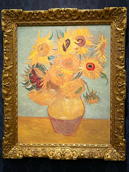 ゴッホ「ヒマワリ」フィラデルフィア美術館、アメリカ