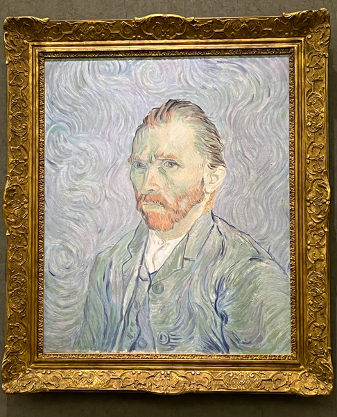 ゴッホ「自画像」