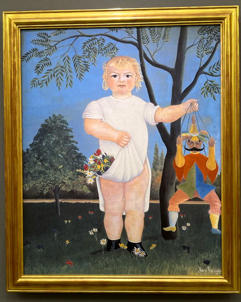 ルソー「人形を持つ子ども」
