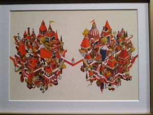 junaida展 Michi 絵本 絵画