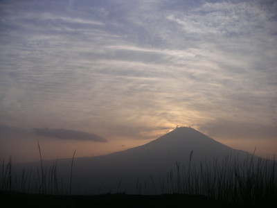 矢倉岳山頂からの富士山