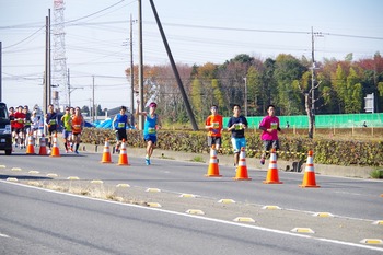 2017つくば25k手前